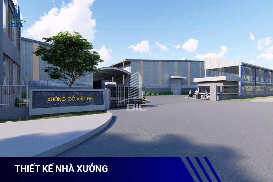 thiết kế nhà xưởng