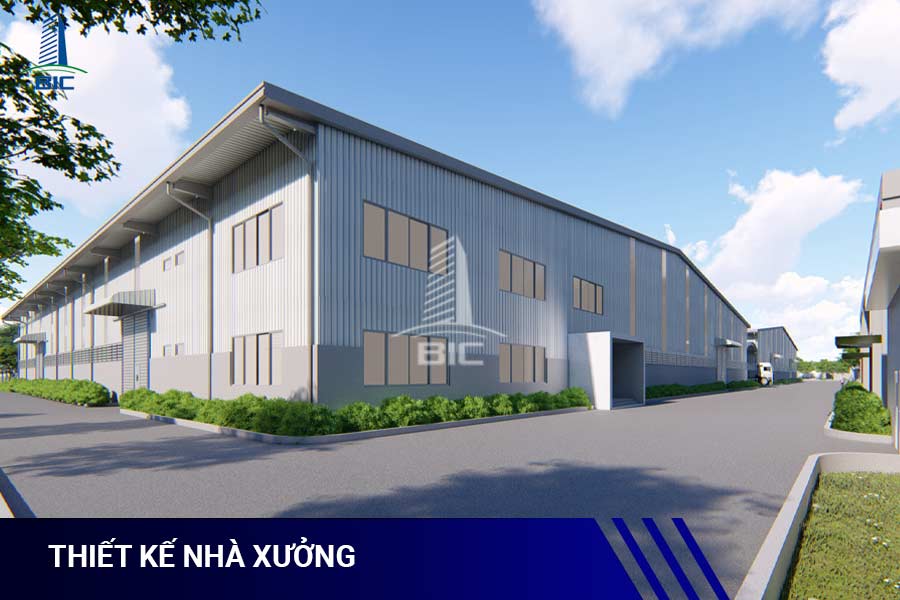 thiết kế nhà xưởng