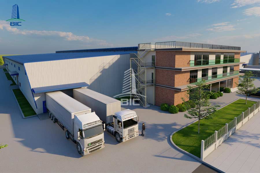 thiết kế nhà xưởng