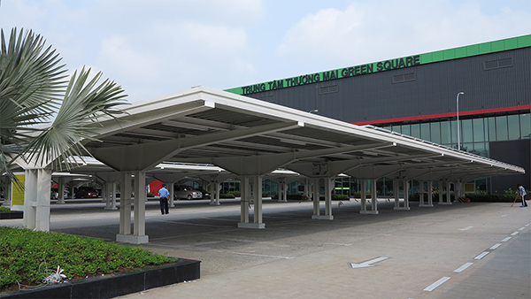 XÂY DỰNG BÃI XE THÉP TIỀN CHẾ