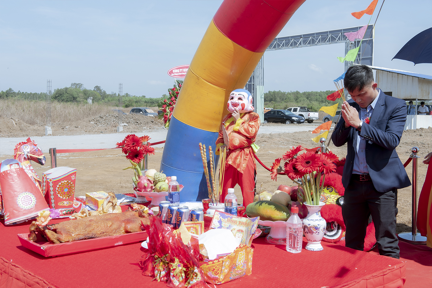 GROUNDBREAKING CEREMONY OF MERRY VIETNAM FACTORY PROJECT