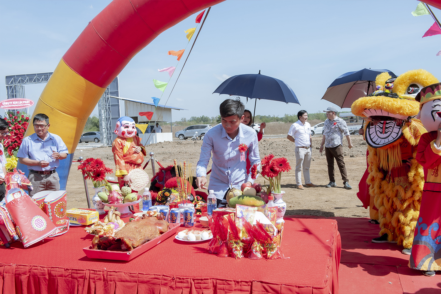 GROUNDBREAKING CEREMONY OF MERRY VIETNAM FACTORY PROJECT