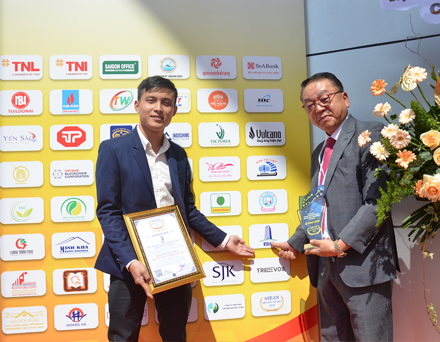 BIC CONSTRUCTION DESIGN JOINT STOCK COMPANY RECEIVED THE AWARD OF TOP 10 ASEAN BRANDS 2020