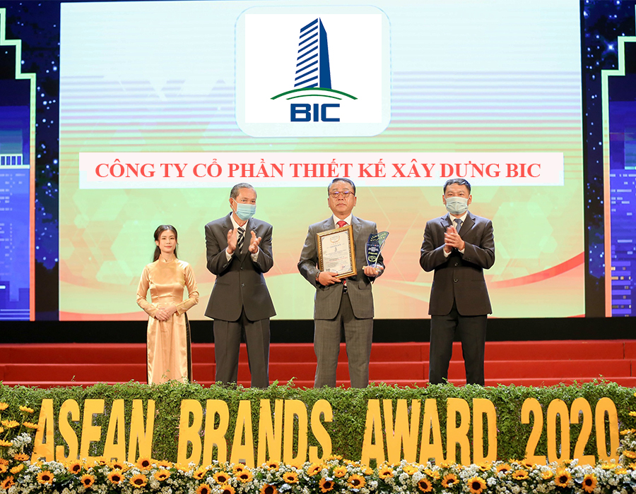 BIC CONSTRUCTION DESIGN JOINT STOCK COMPANY RECEIVED THE AWARD OF TOP 10 ASEAN BRANDS 2020