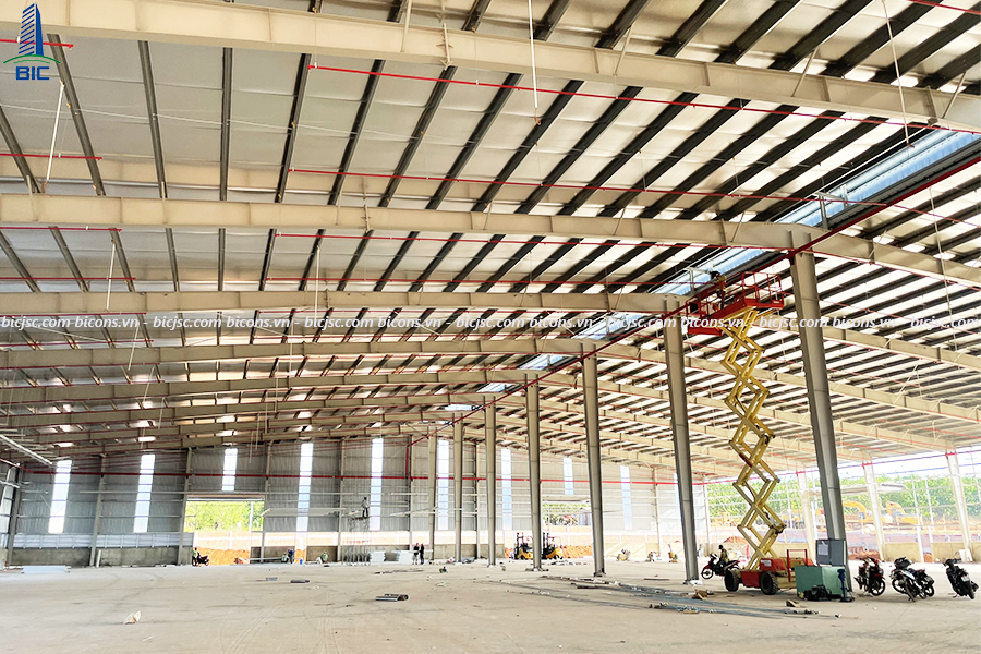 thiết kế và xây dựng nhà xưởng