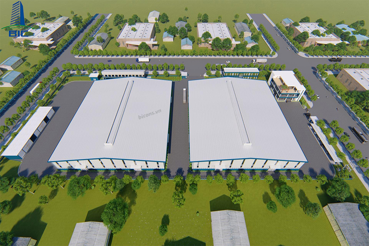 thiết kế nhà xưởng