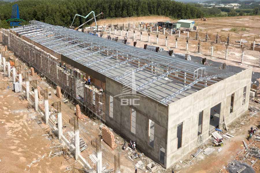 thi công nhà xưởng