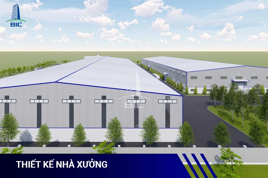 thiết kế nhà xưởng