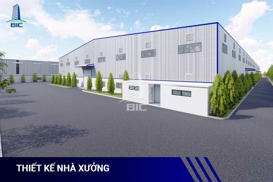 thiết kế nhà xưởng