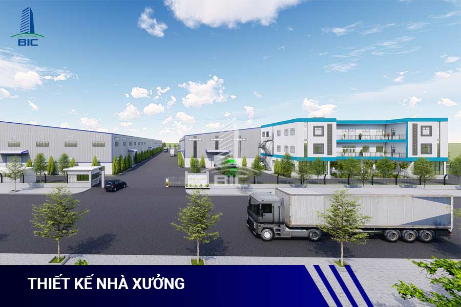 thiết kế nhà xưởng