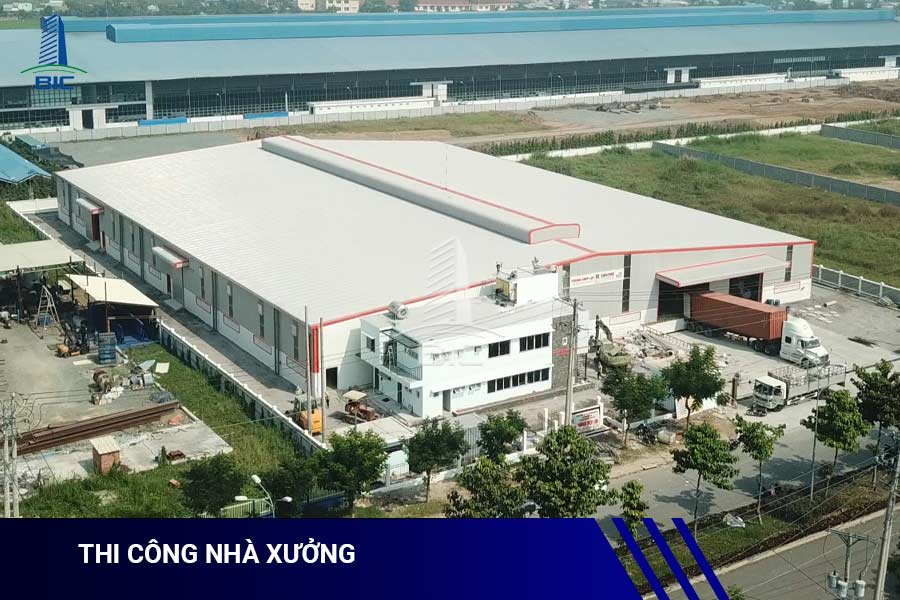 thi công nhà xưởng