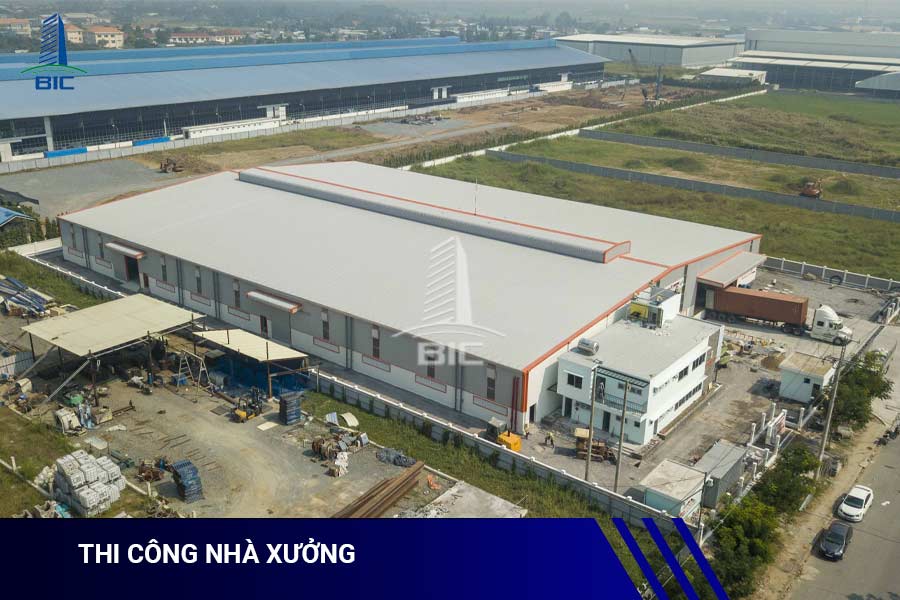 thi công nhà xưởng