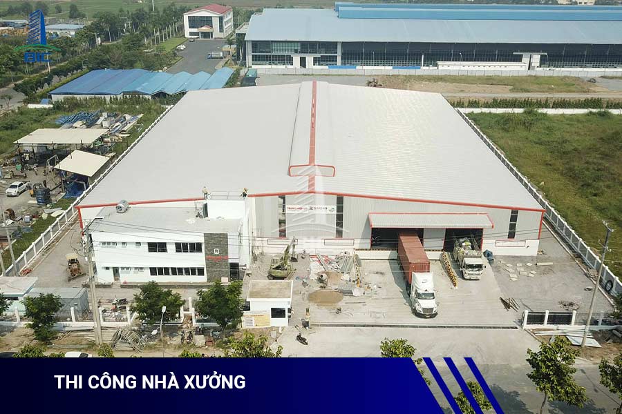 thi công nhà xưởng