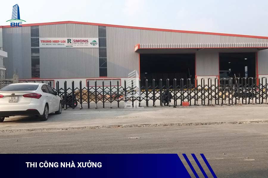 thi công nhà xưởng