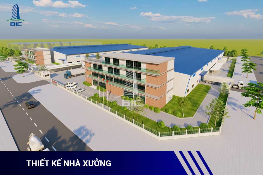 thiết kế nhà xưởng