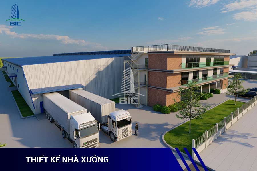 thiết kế nhà xưởng
