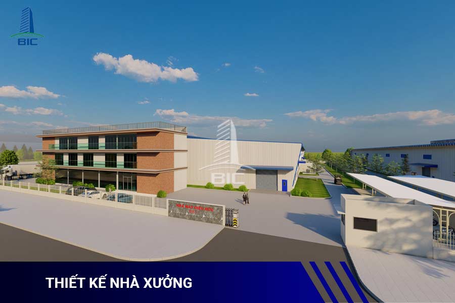 thiết kế nhà xưởng
