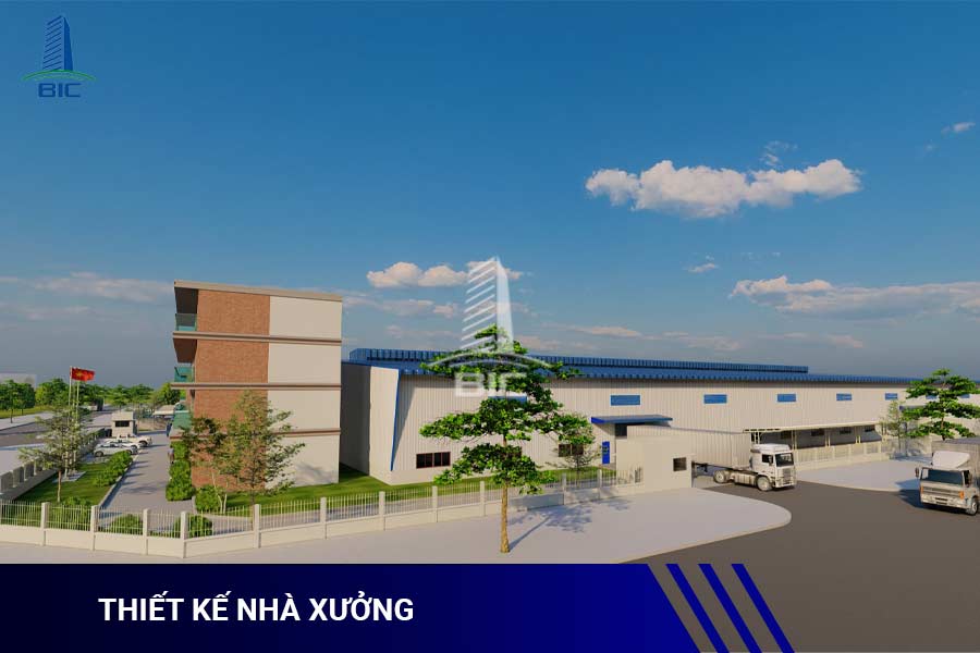 thiết kế nhà xưởng