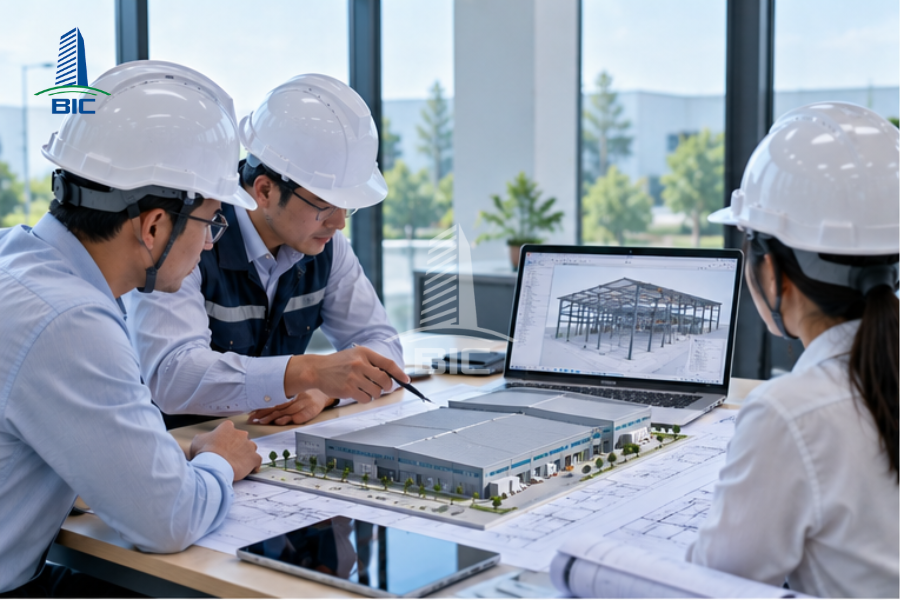 đơn vị thiết kế nhà xưởng