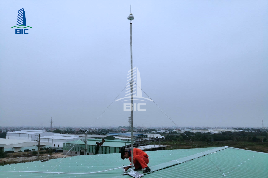 hệ thống chống sét nhà xưởng