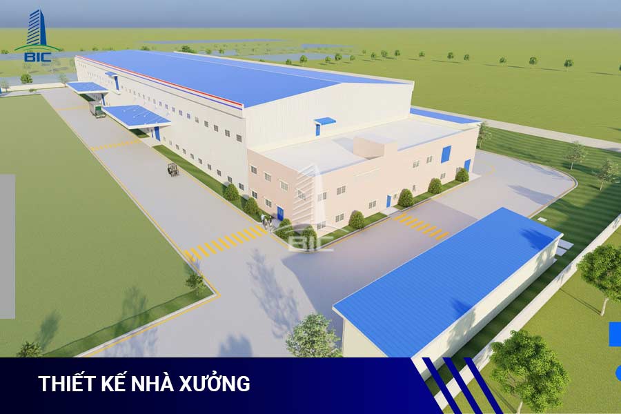 thiết kế nhà xưởng