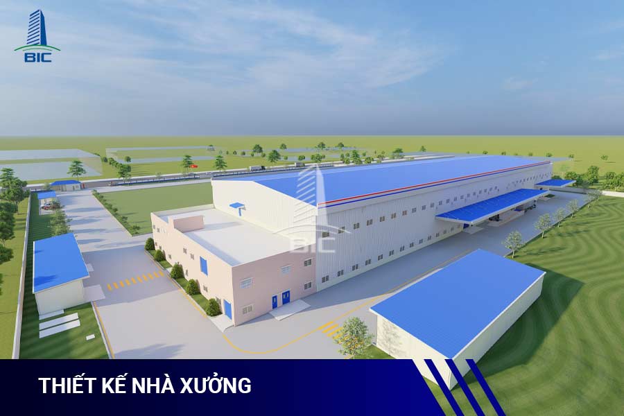 thiết kế nhà xưởng