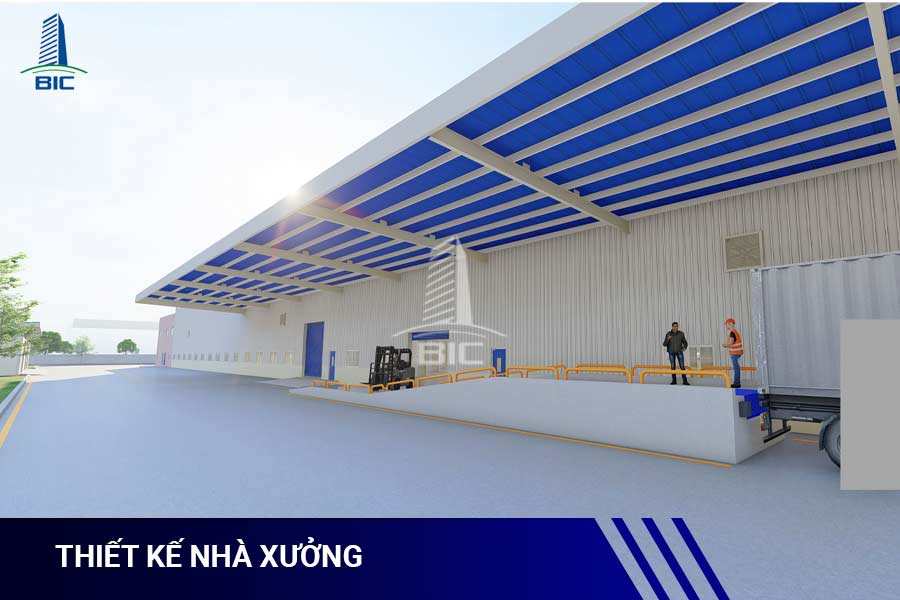 thiết kế nhà xưởng