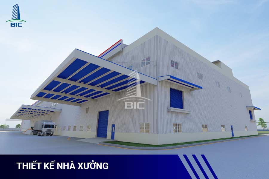 thiết kế nhà xưởng