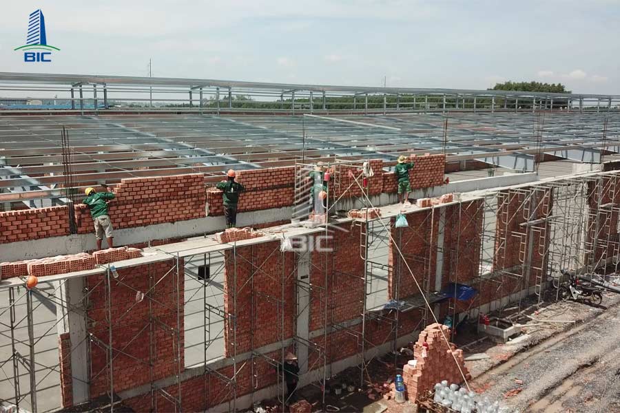 nhà xưởng kết cấu thép