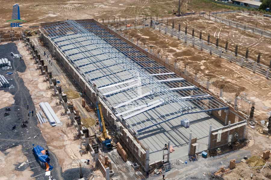 thi công nhà xưởng