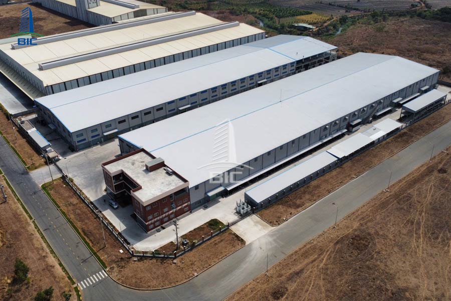 thiết kế nhà xưởng dệt may