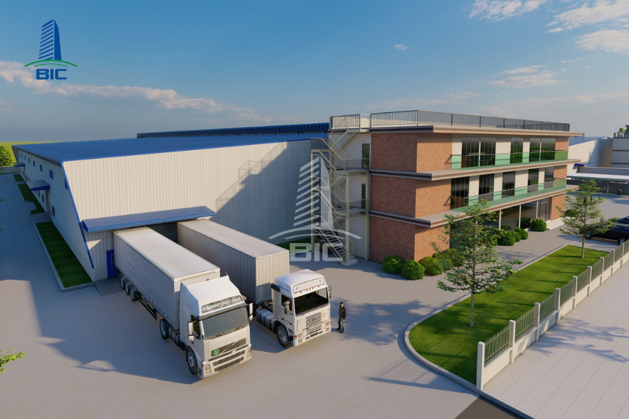 nhà xưởng công nghiệp