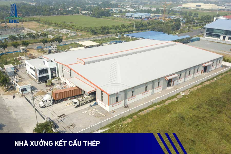 nhà xưởng kết cấu thép