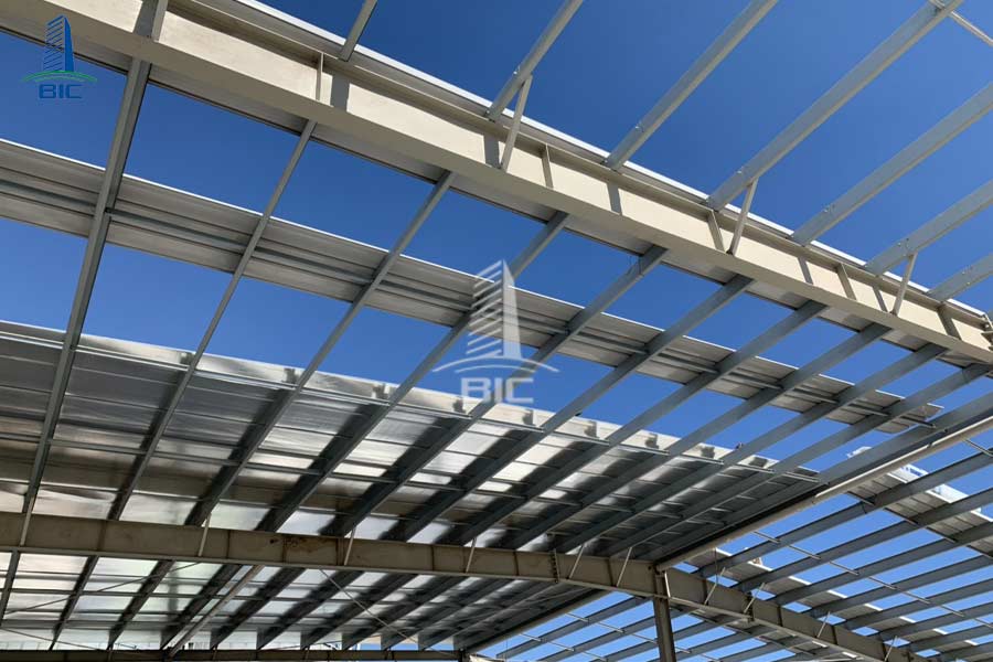 nhà xưởng kết cấu thép