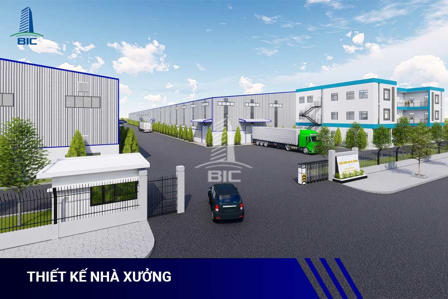 thiết kế nhà xưởng