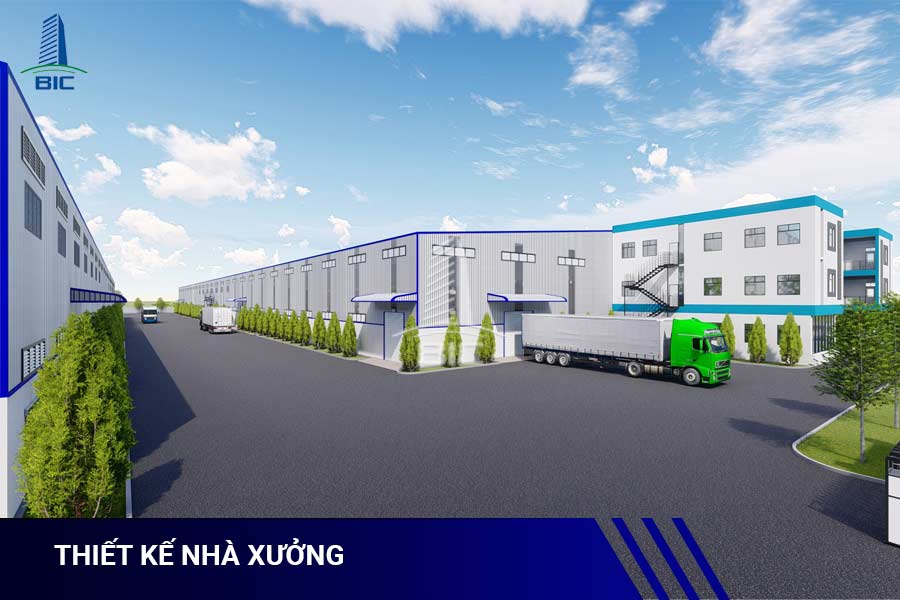 thiết kế nhà xưởng