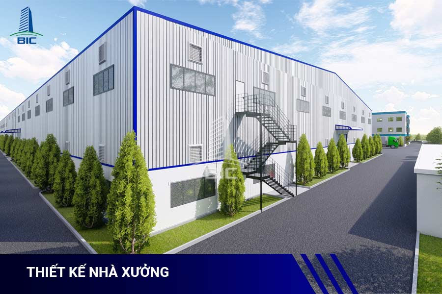 thiết kế nhà xưởng