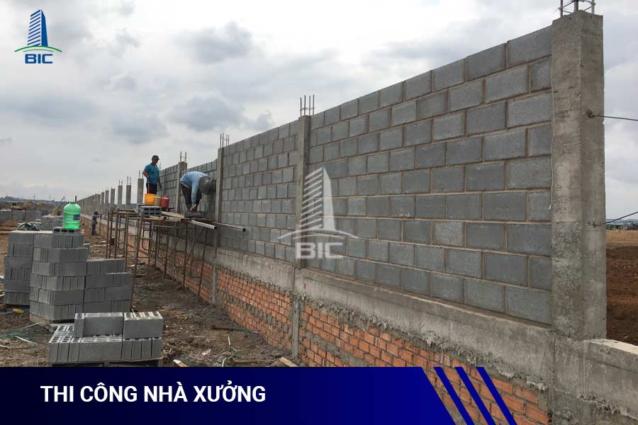 thi công nhà xưởng