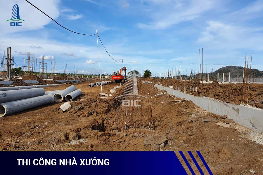 thi công nhà xưởng