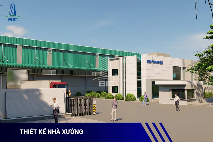 thiết kế nhà xưởng