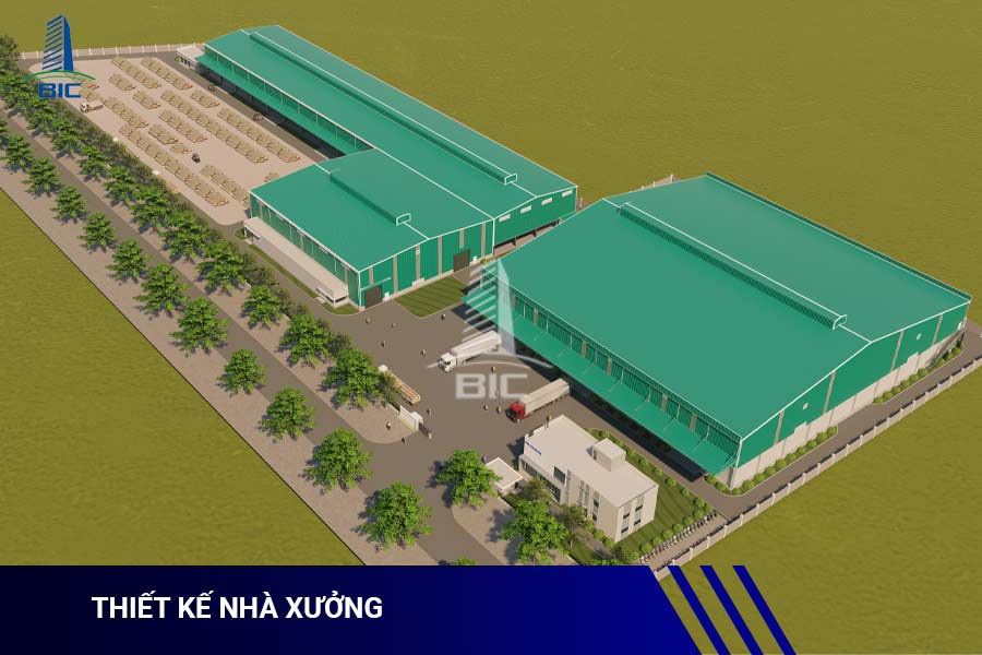 thiết kế nhà xưởng