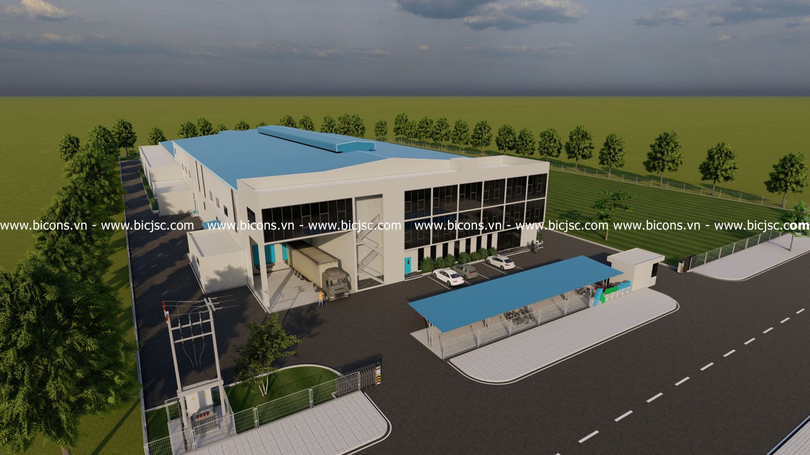 xây dựng nhà xưởng