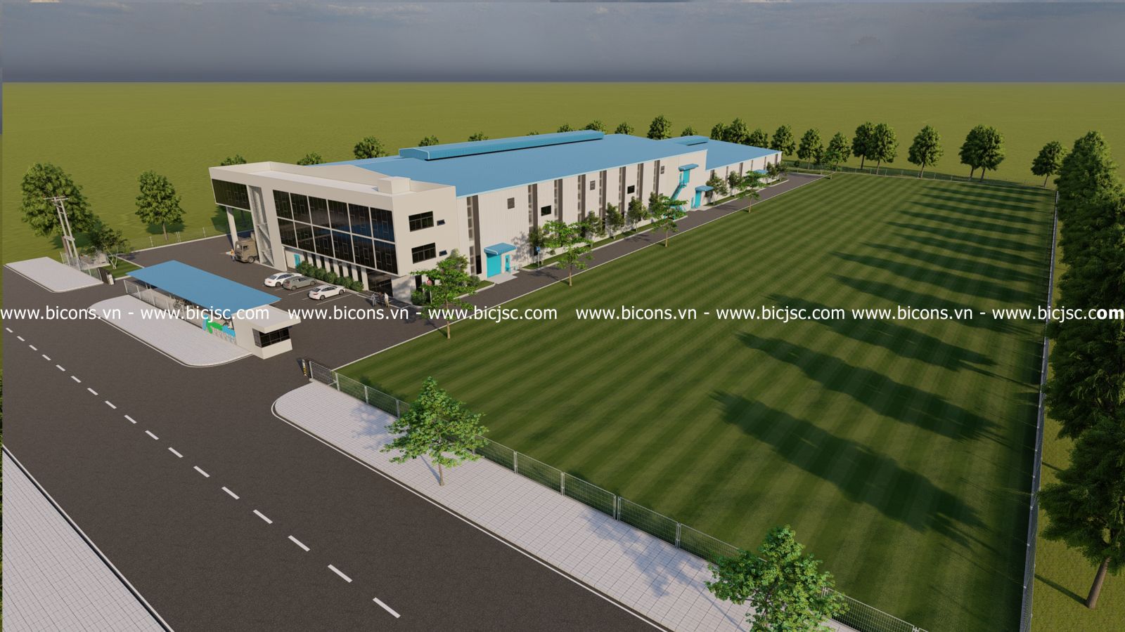 thi công nhà xưởng