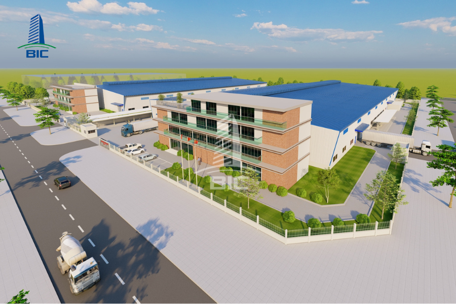 thiết kế nhà xưởng
