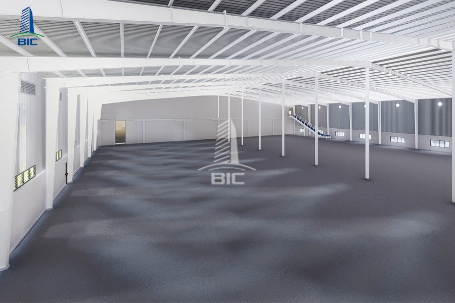 thiết kế nhà xưởng dệt may