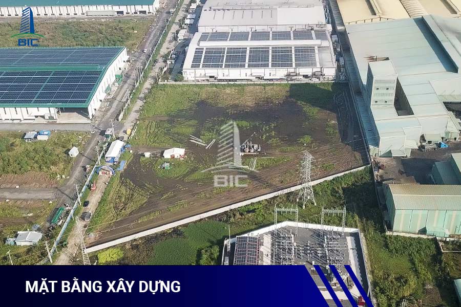 mặt bằng xây dựng nhà xưởng