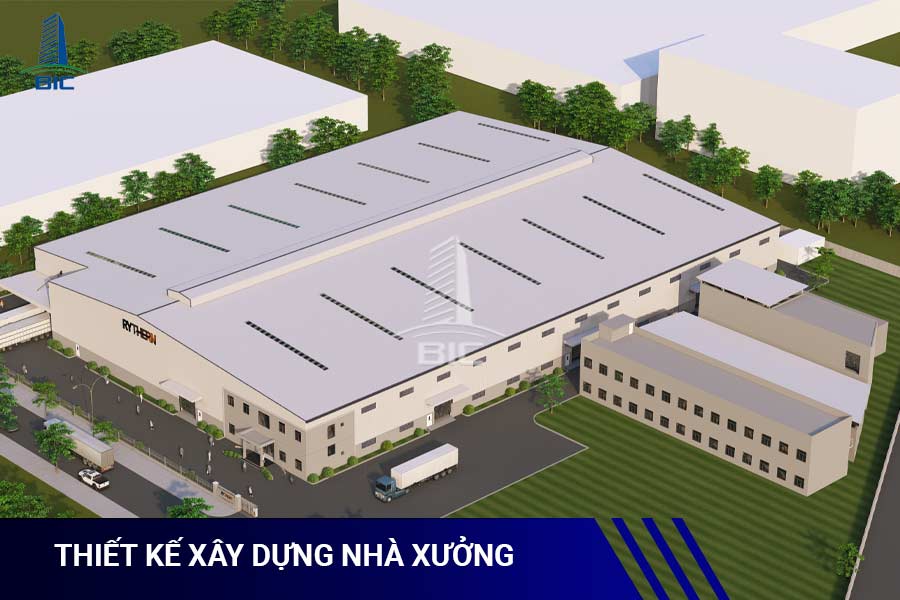 thiết kế nhà xưởng