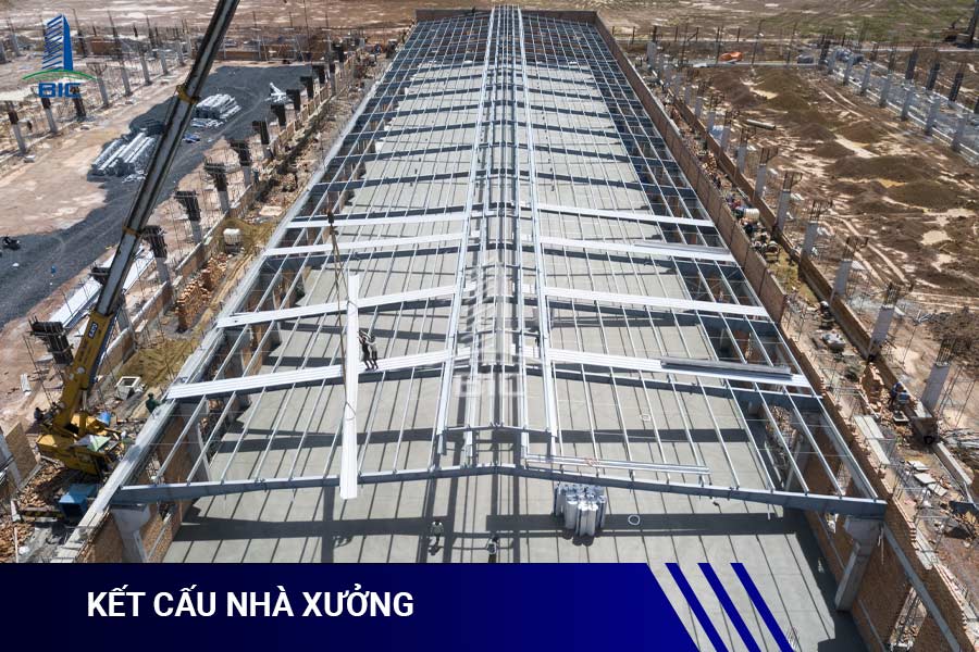 kết cấu nhà xưởng