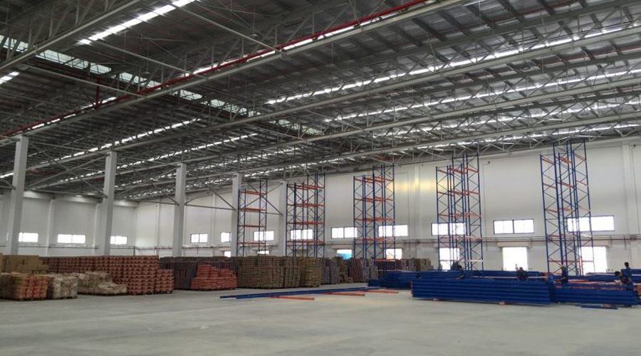 CONSTRUCTION PRICE OF STEEL FRAMEWORK WITH RELIGHT ROOF