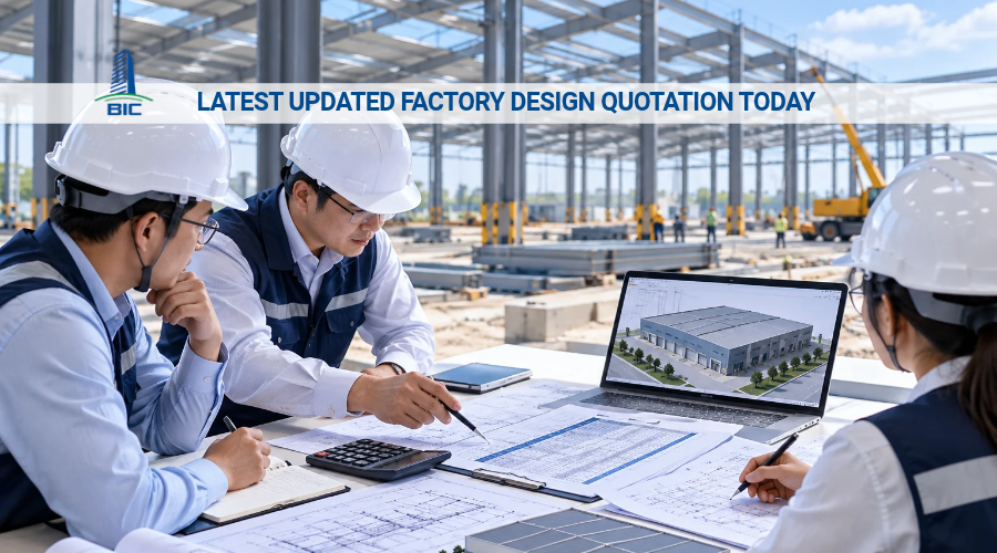 Báo Giá Thiết Kế Nhà Xưởng Cập Nhật Mới Nhất Hiện Nay